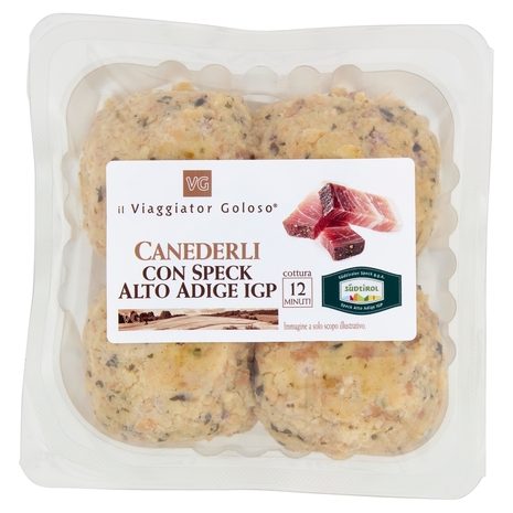 Canederli con Speck Alto Adige IGP il Viaggiator Goloso